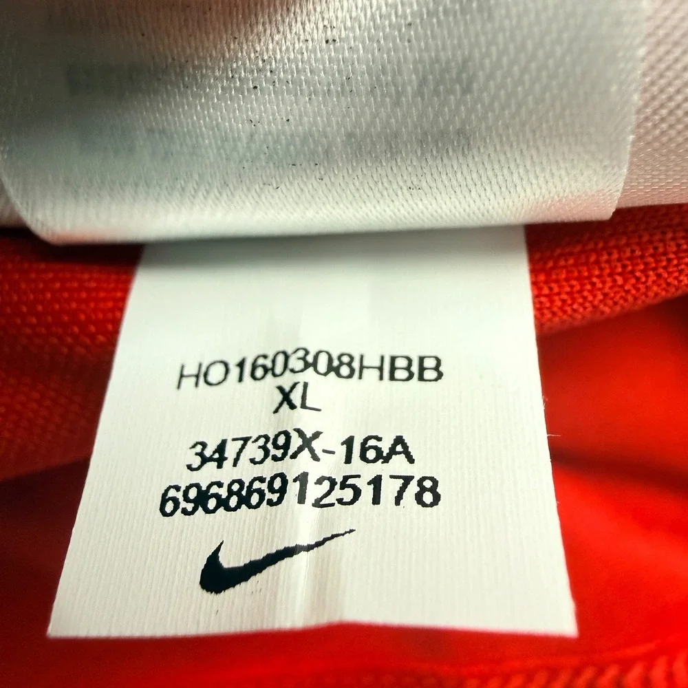 Nike Ohio State Buckeyes Music and Cannon‎ Fire Football Jersey Mens XL Red NWT
